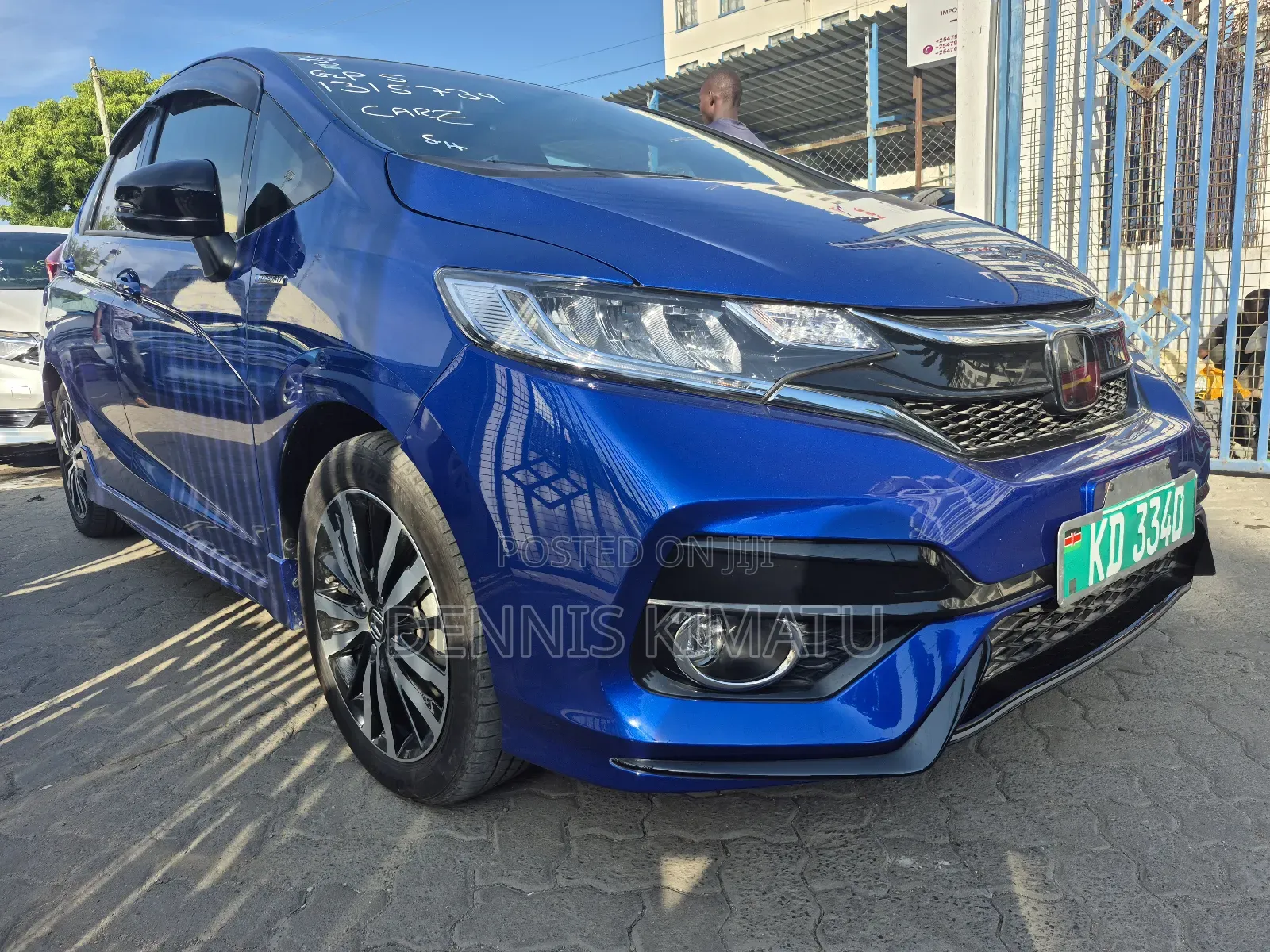 Honda Fit 2018 Blue