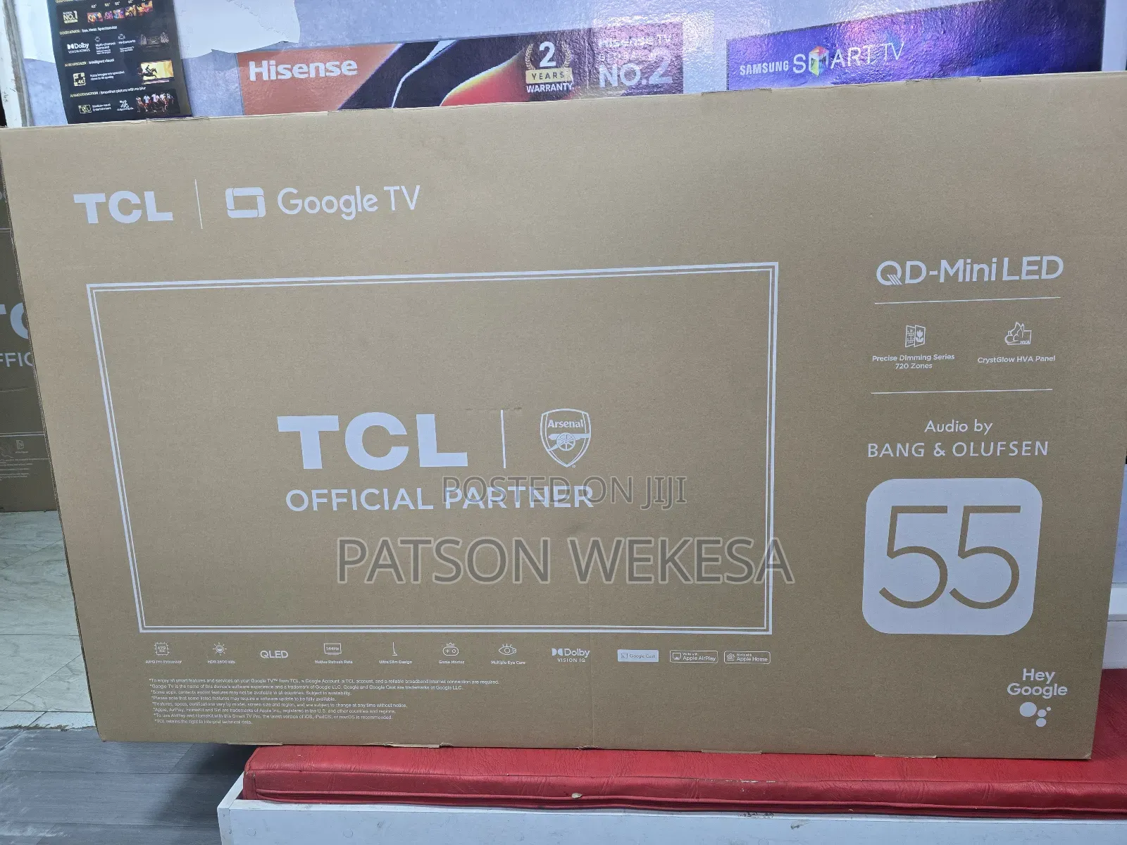 TCL C7k 55 Inch Premium Qd-Miniled Tv 55c7k