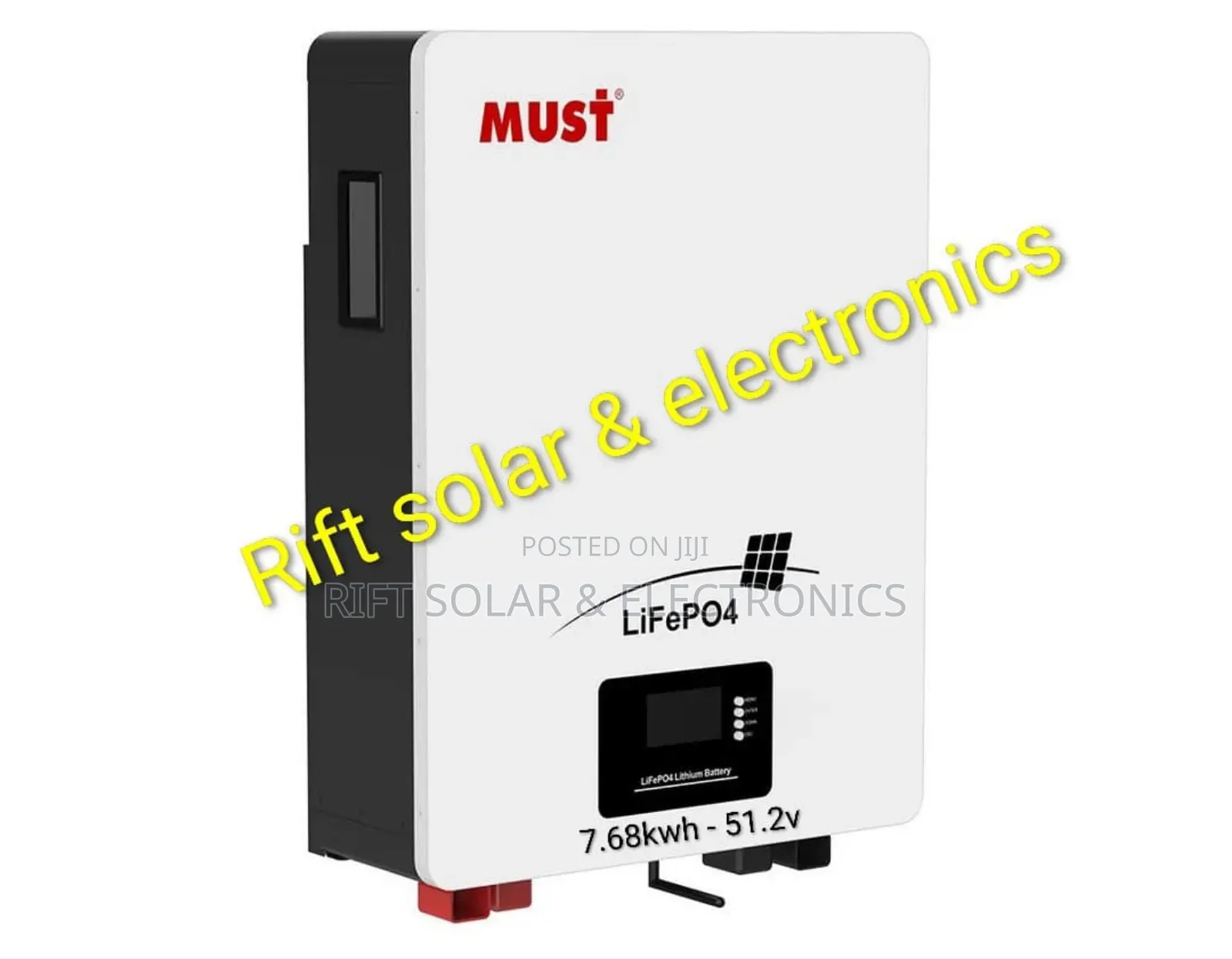 Must 7.68kw - 51.2v Best Quality Lithium Ion Solar Battery (150ah)