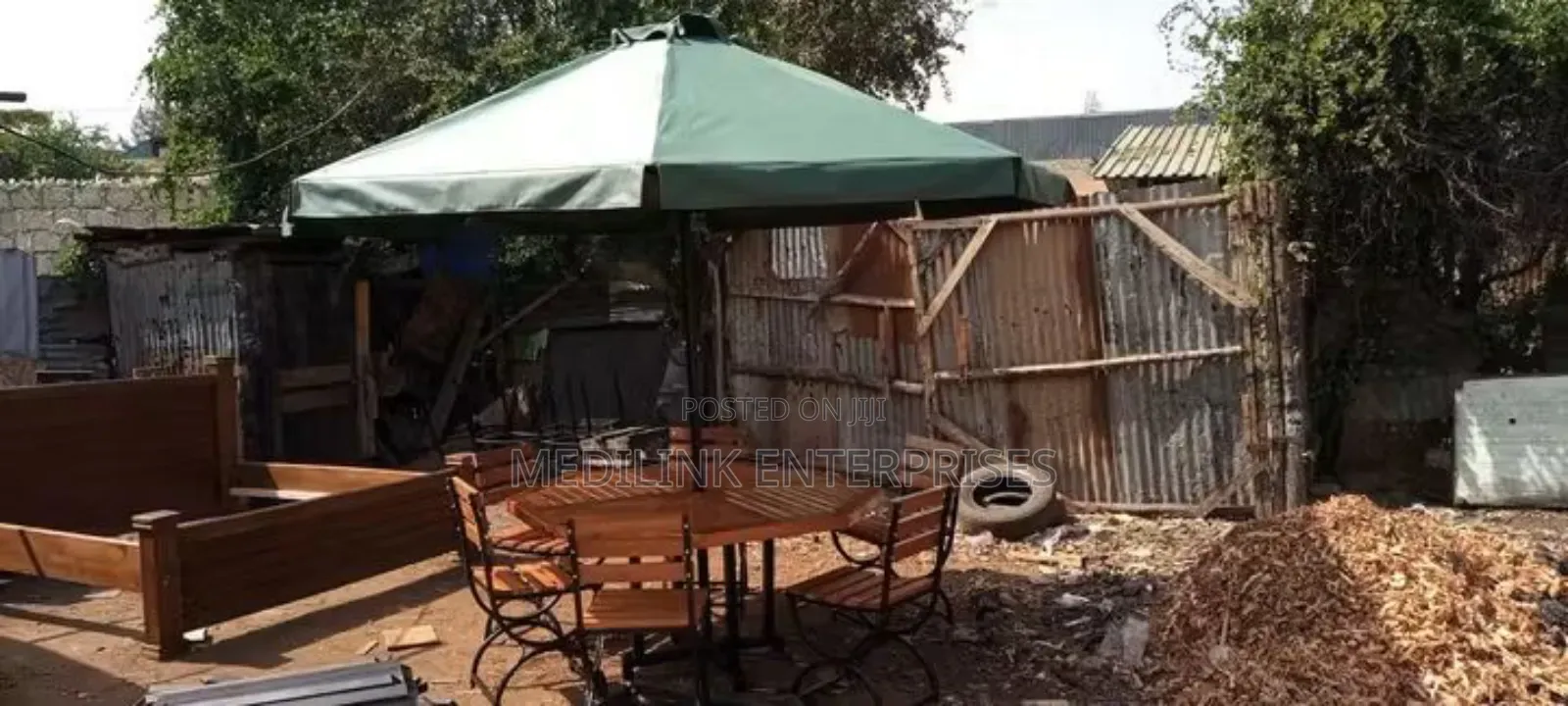 Wooden Metallic Six Seater Gazebbos