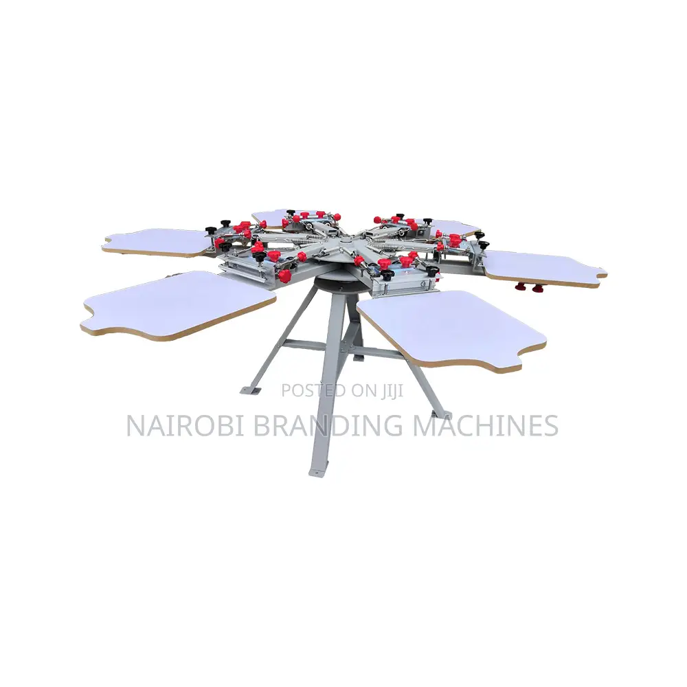 Factory Price Hot-Selling 6 Color 6 Station Manual Screen Printer