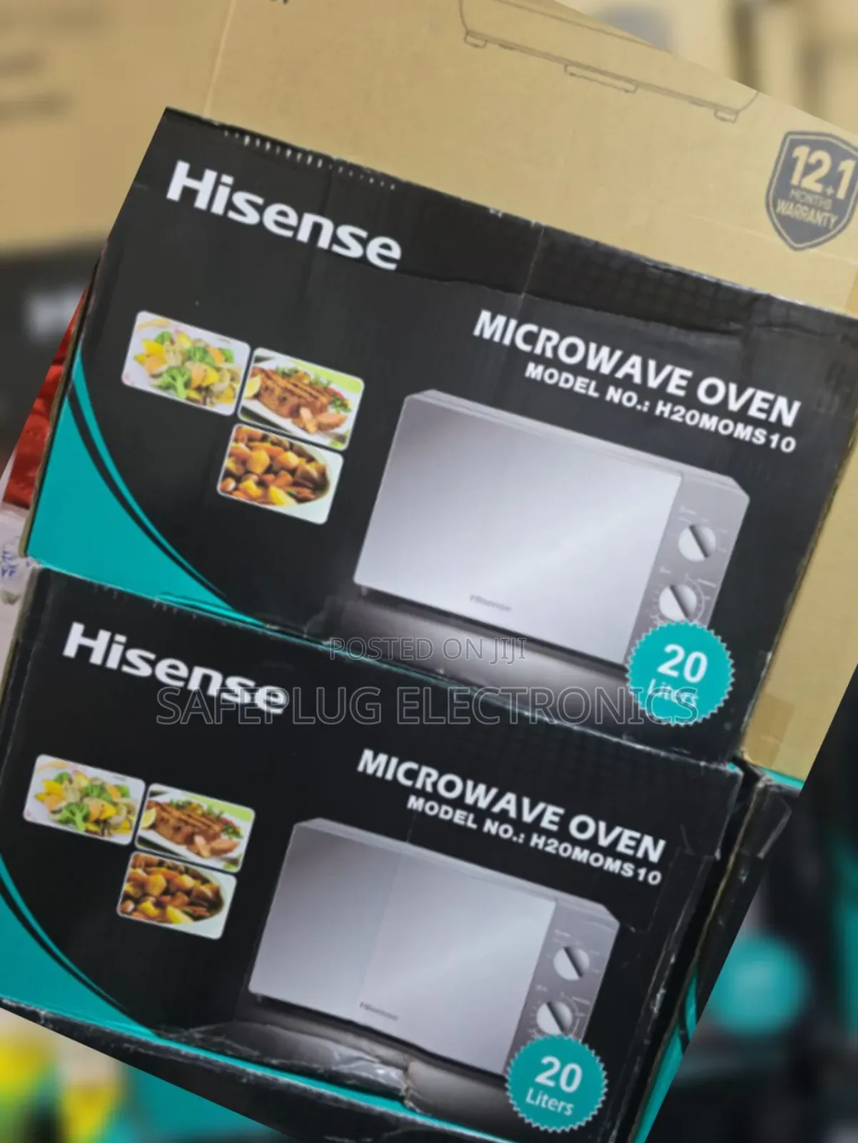 Hisense 20litre Microwave Oven - Manual Dial, Quick