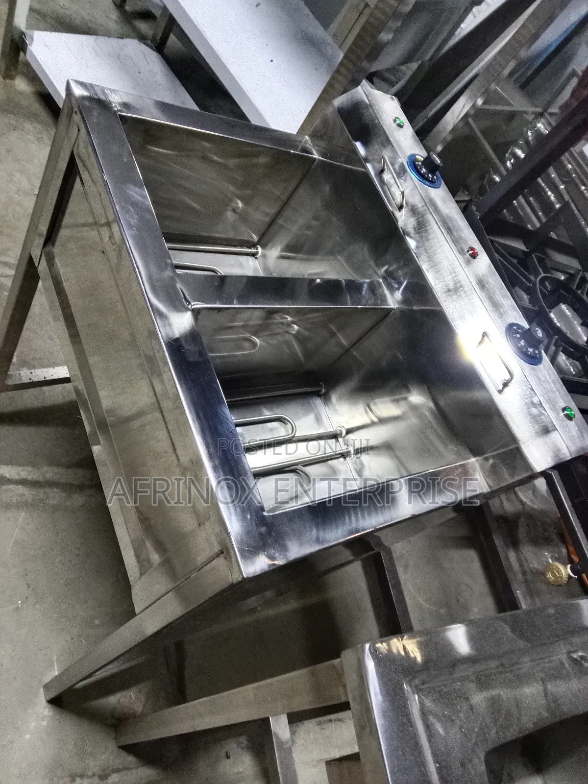 Electric Deep Fryer – Heavy Duty Stainless Steel