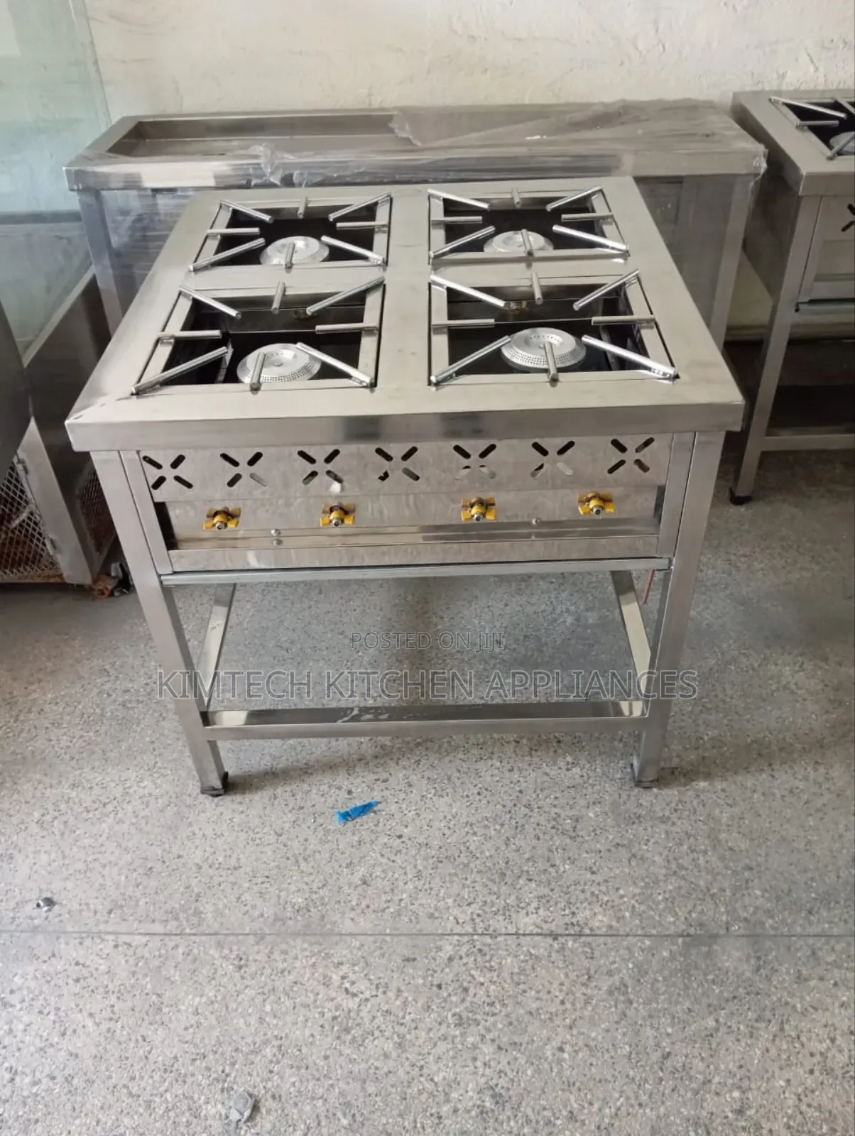Stainless Steel 4 Burner High Pressure