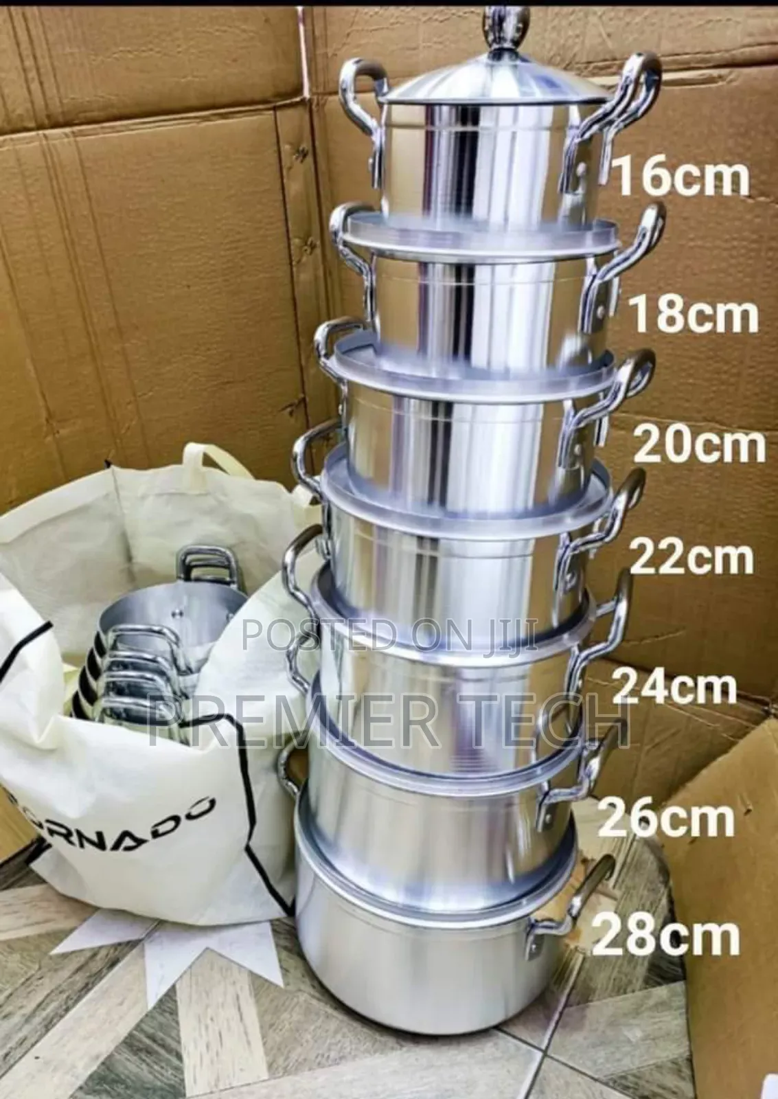 Tc, 14pcs Tornado Cookware Set