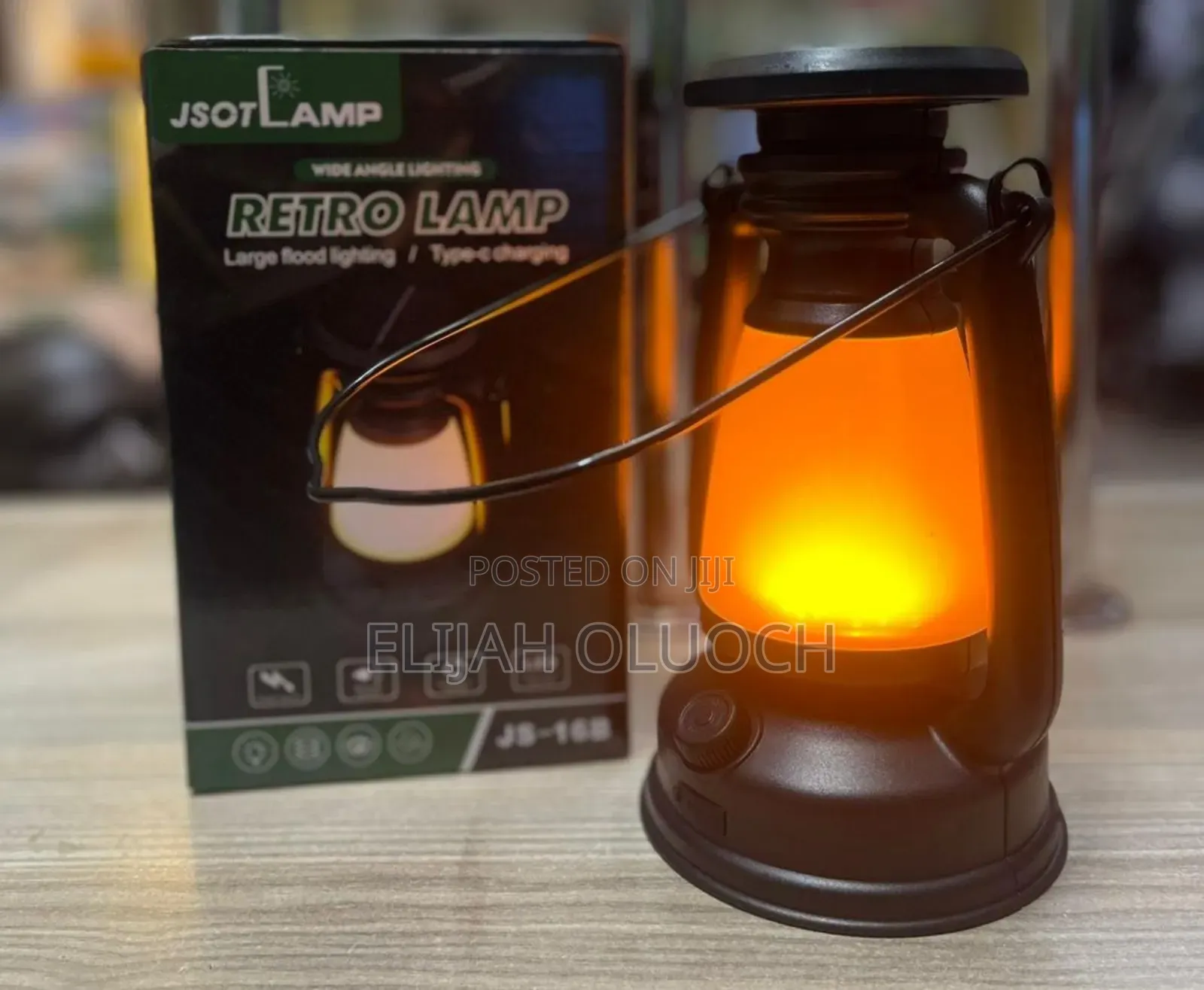 Solar Retro Lamp