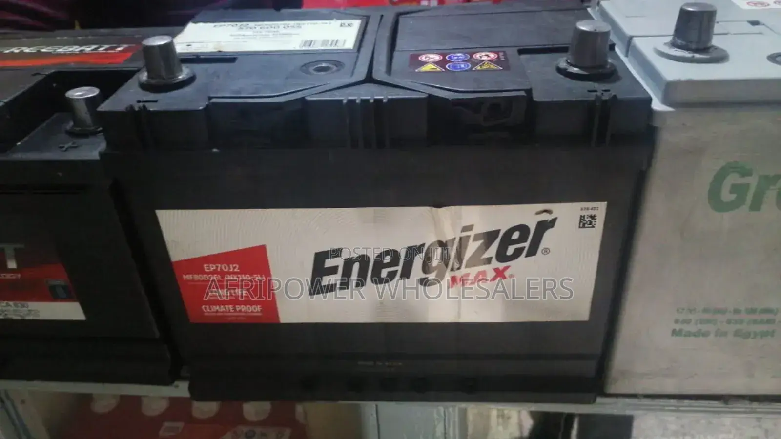 Energizer Ns70 Car Battery Mf