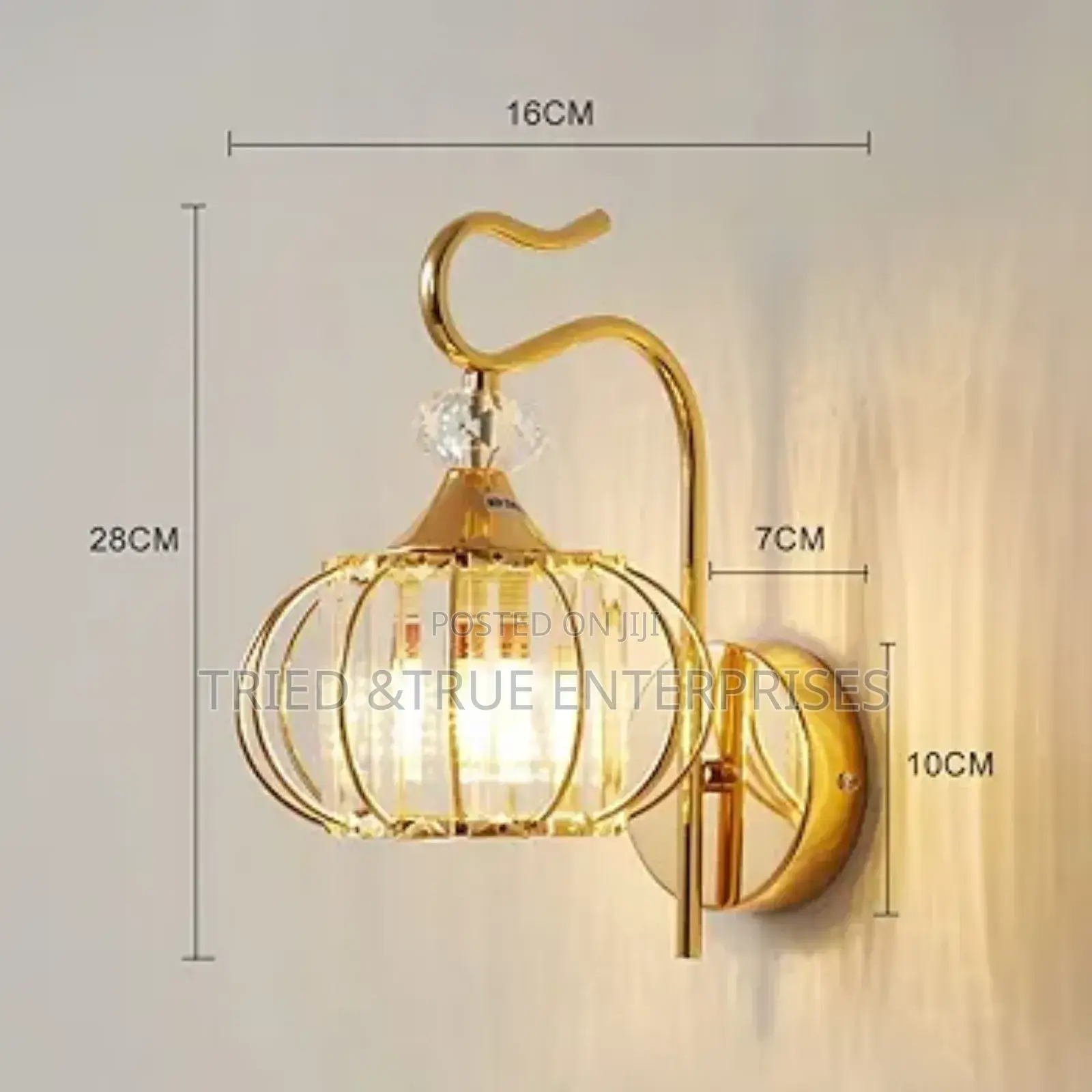 Modern Elegant Gold Iron Sconce Wall Bracket Light Gcx3