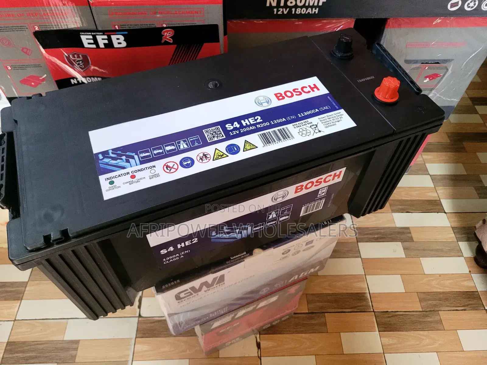 Bosch N200 / 200ah Battery
