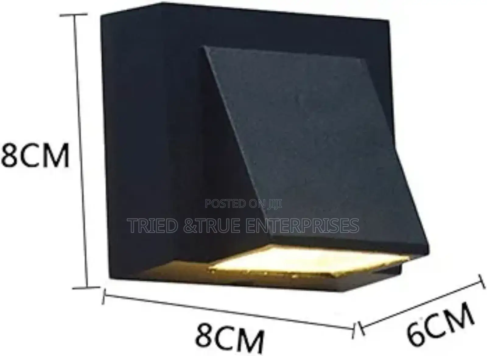 Modern Black Led Aluminium Wall Light Yf2x
