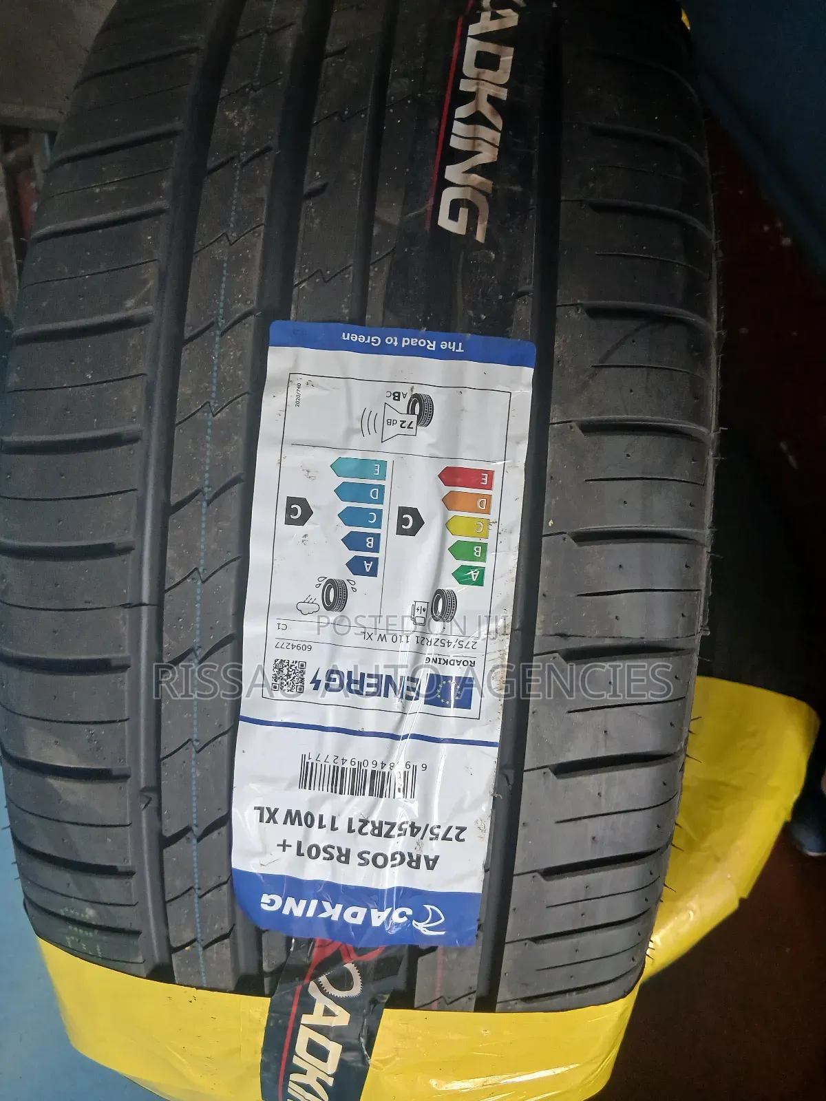 275/45 R 21 Roadking Low Profile Tyres Made in China.