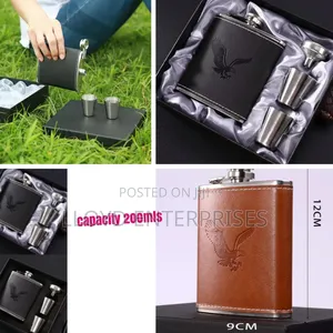 200ml Hip Whisky Bottle