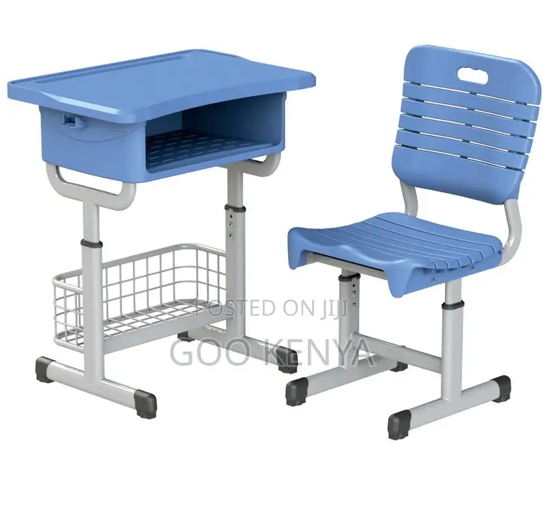 Kids Furniture; Modern Kids’ Study Desk and Chair for Classroom Home