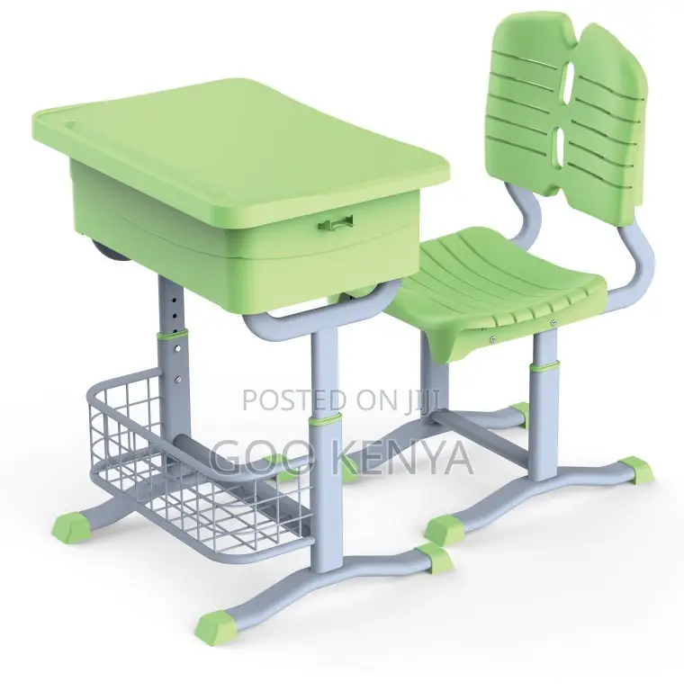 Kids Furniture; Modern Kids’ Study Desk and Chair for Classroom Home