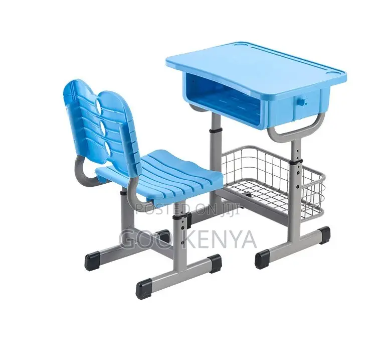 Kids Furniture; Modern Kids’ Study Desk and Chair for Classroom Home