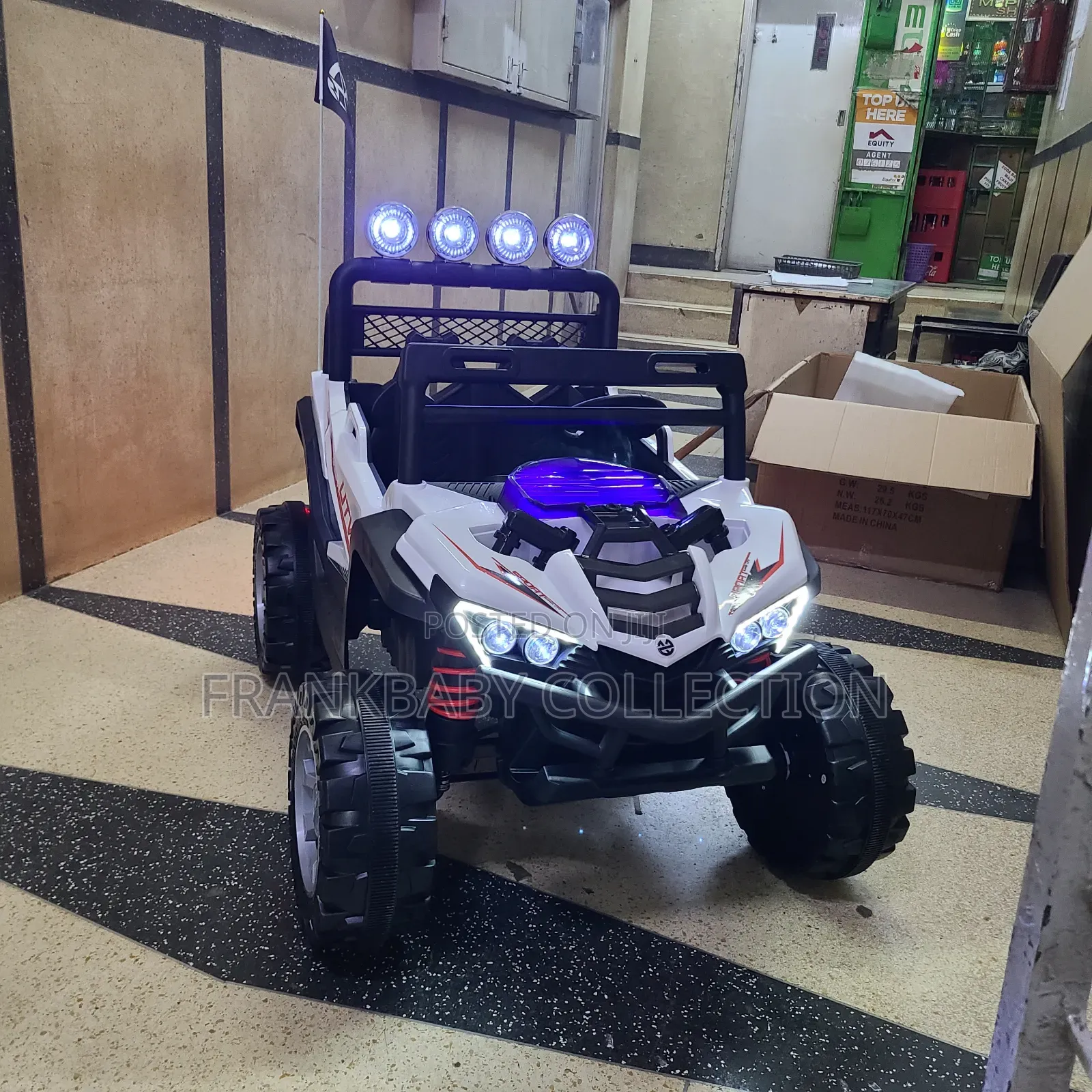 Off-Road Kids Electric Jeep. Ride-on Car.