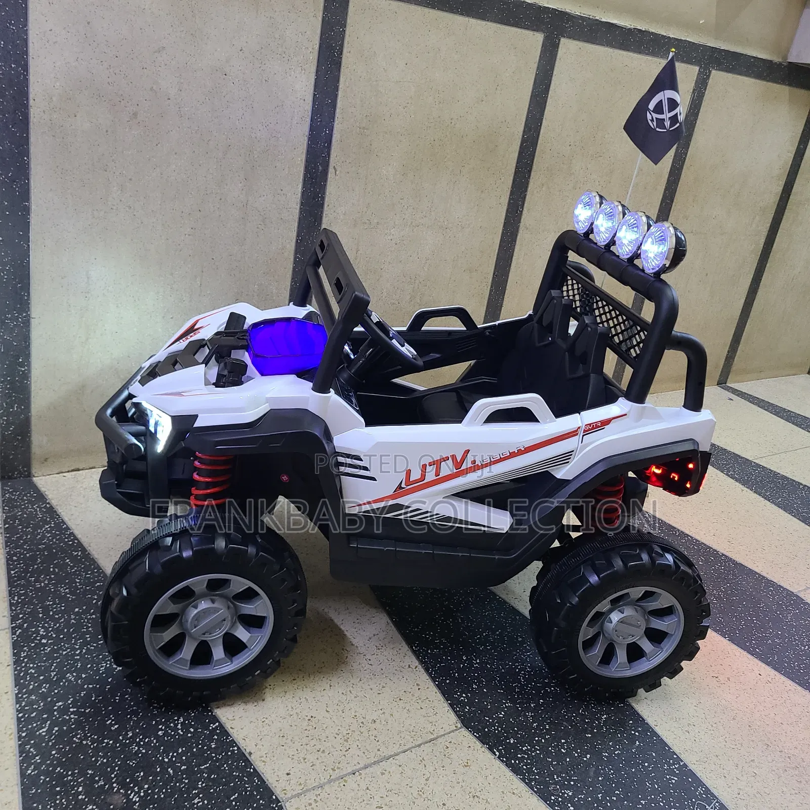 Luxury Duoble Seat. Electric Ride-on Jeep .Car.