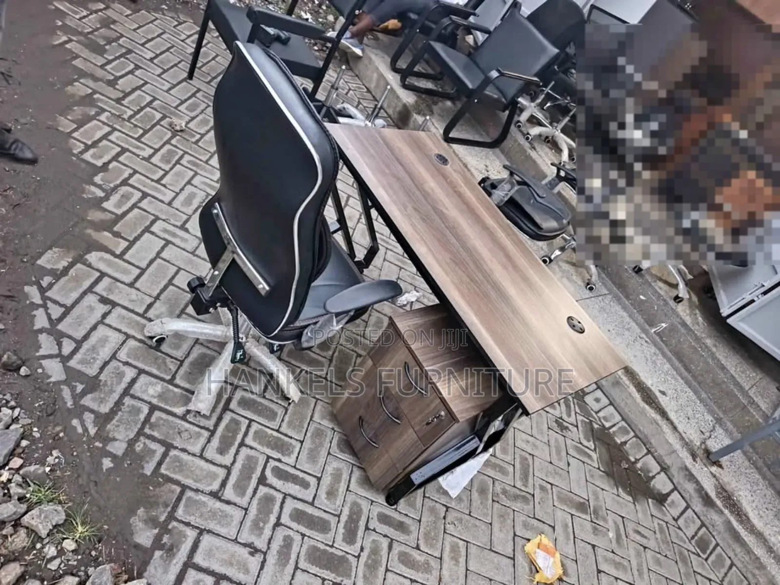 Office Desk Chair Combo – Complete Workstation Set