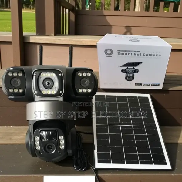 V380 Pro 12mp Outdoor 4g Sim Solar PTZ Camera With Top Resolution