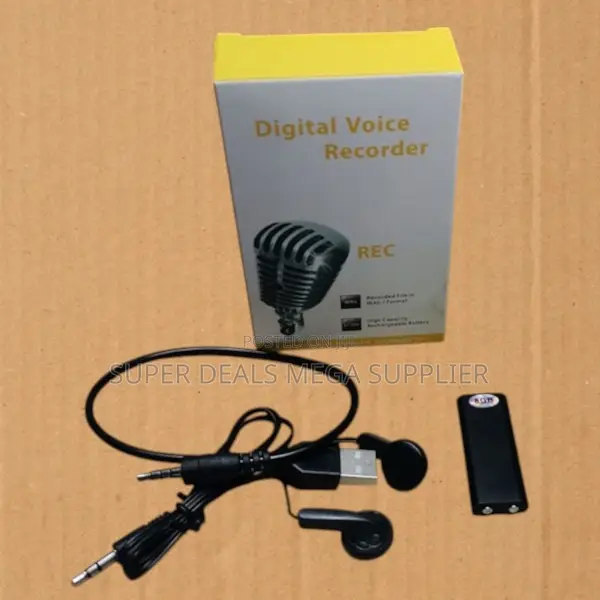 Mini Usb Digital Recorder With Built-in Mic and Earphones