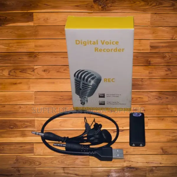 Usb Digital Recorder With Built in Mic and Earphone Jack