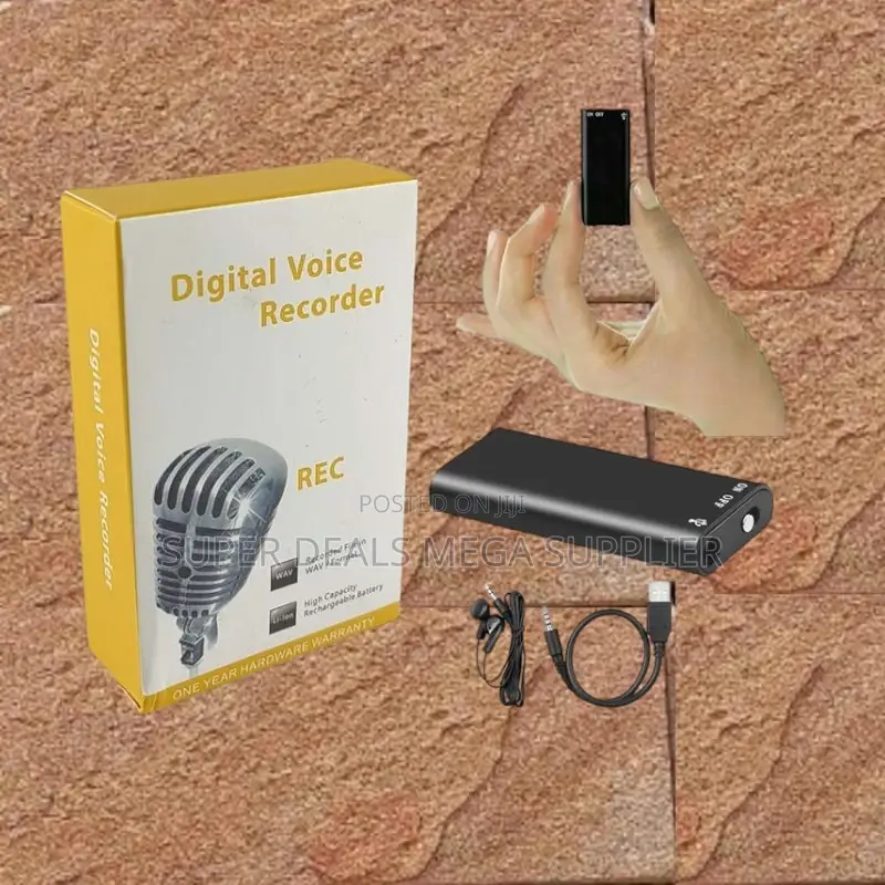 Usb Voice Recorder With Simple Controls and Clear Audio