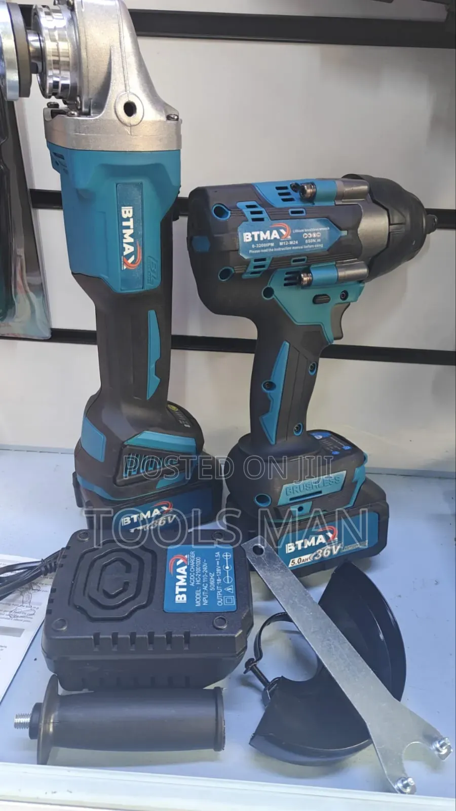 Btmax 36v Brushless Power Tool Combo Kit.
