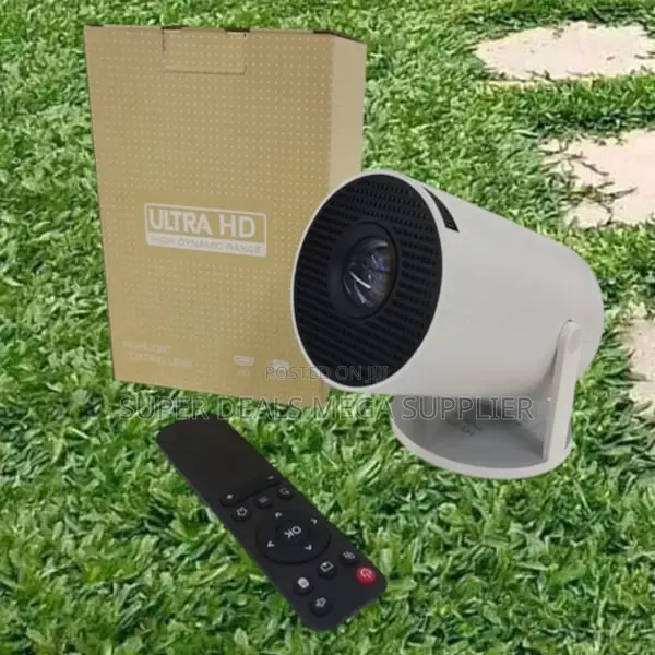 Smart Portable 1080p Ultra Hd Projector With Inbuilt Speaker