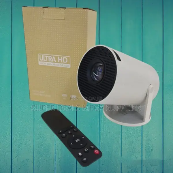Smart Portable 1080p Ultra Hd Projector With Inbuilt Speaker