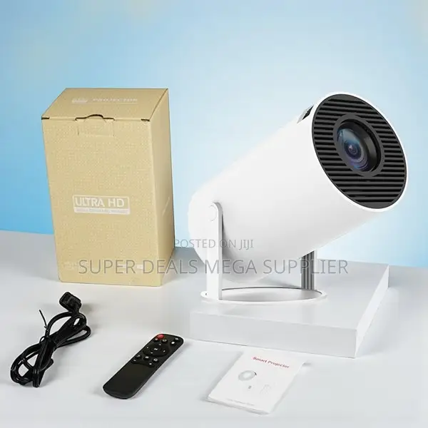 1080p Full Hd Mini Projector With Adjustable Brightness Display