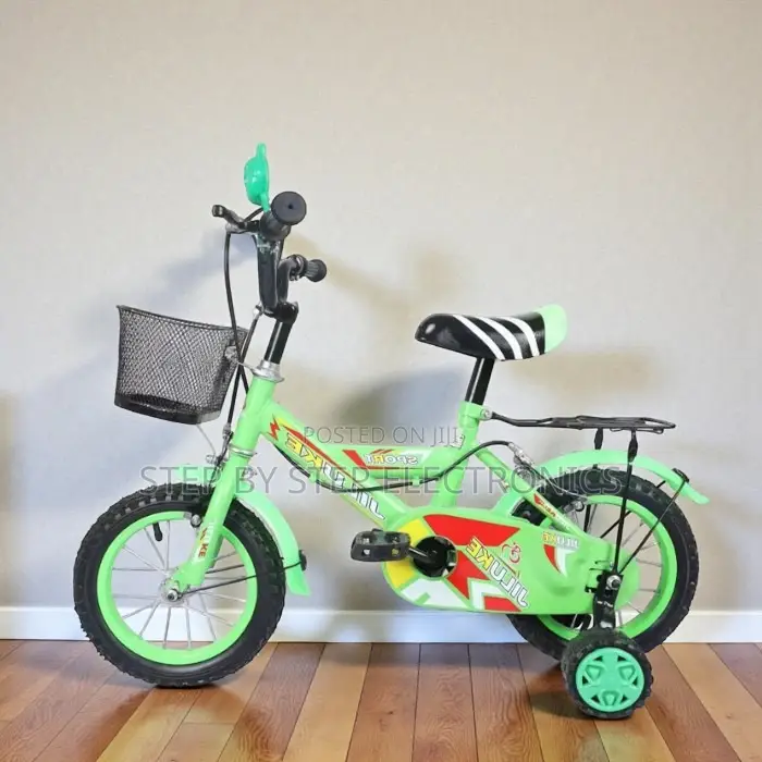 12 14 16 Inch 2–11 Yrs Children Kids Bike Colorful Design With Basket
