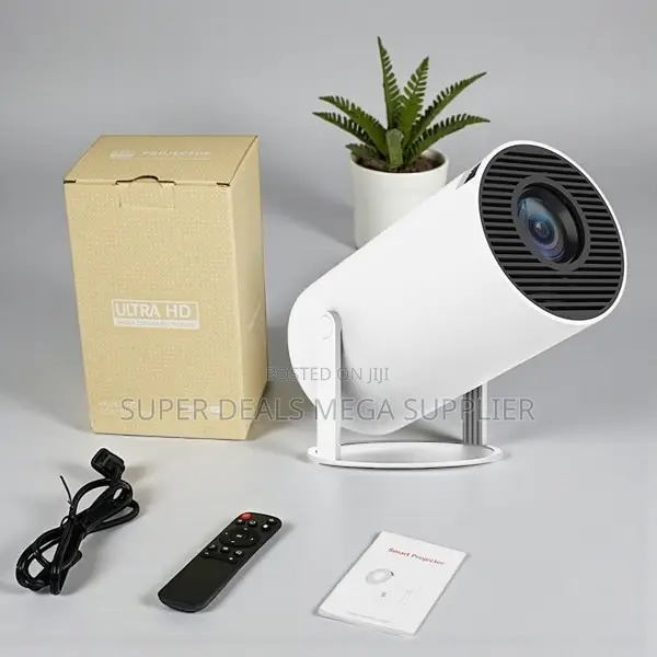 Smart 1080p Home Theater Projector With Adjustable Brightness