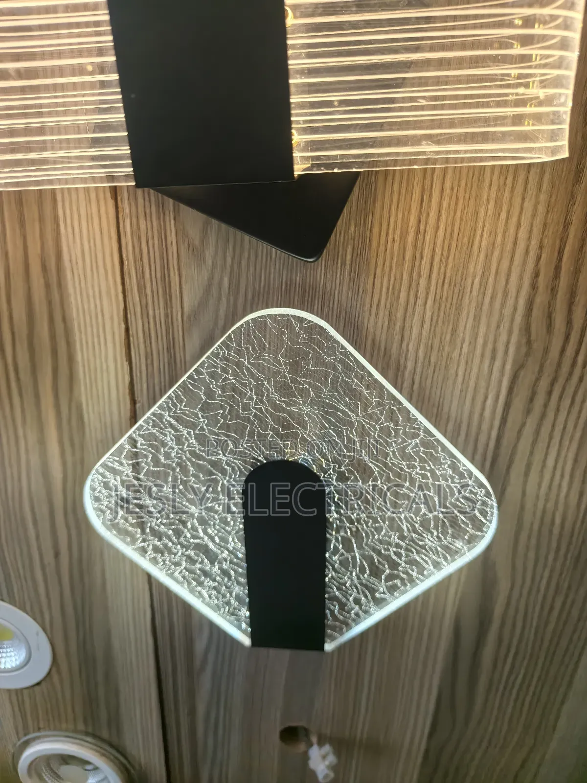 Square Acrylic Wall Bracket
