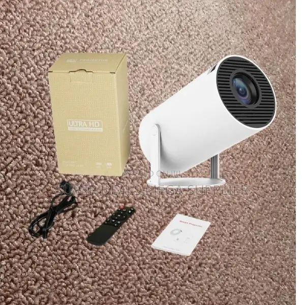 Portable 1080p Smart Projector With Brightness Adjustment