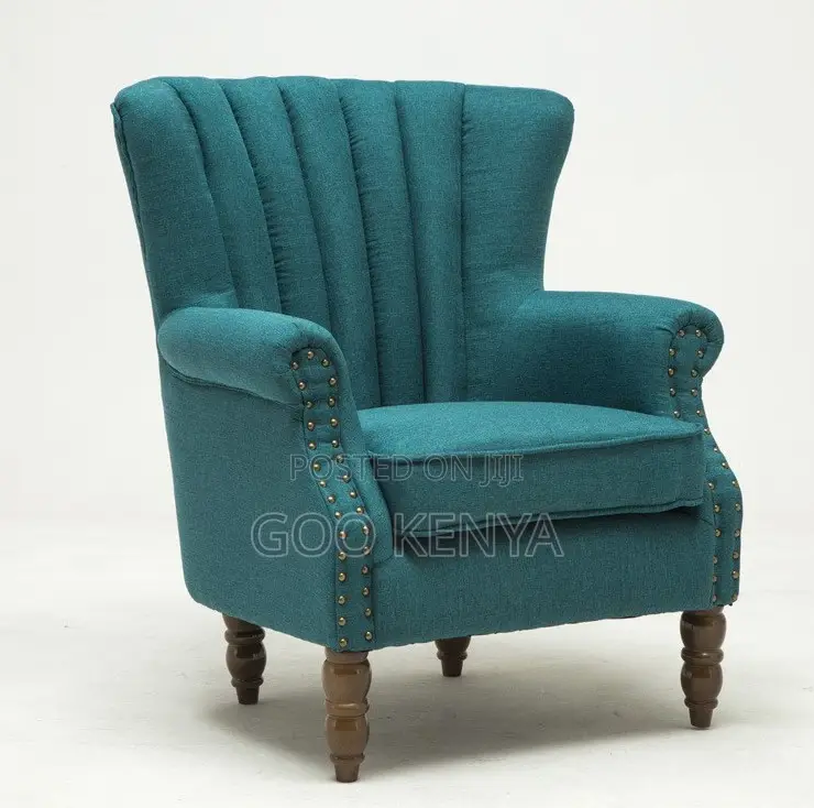 Home Sofa; Tufted Accent Armchair — Green Lounge Chair for Living Room