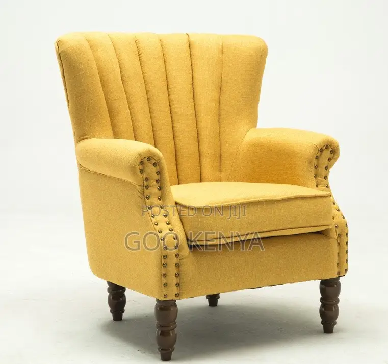 Home Sofa; Tufted Accent Armchair — Green Lounge Chair for Living Room