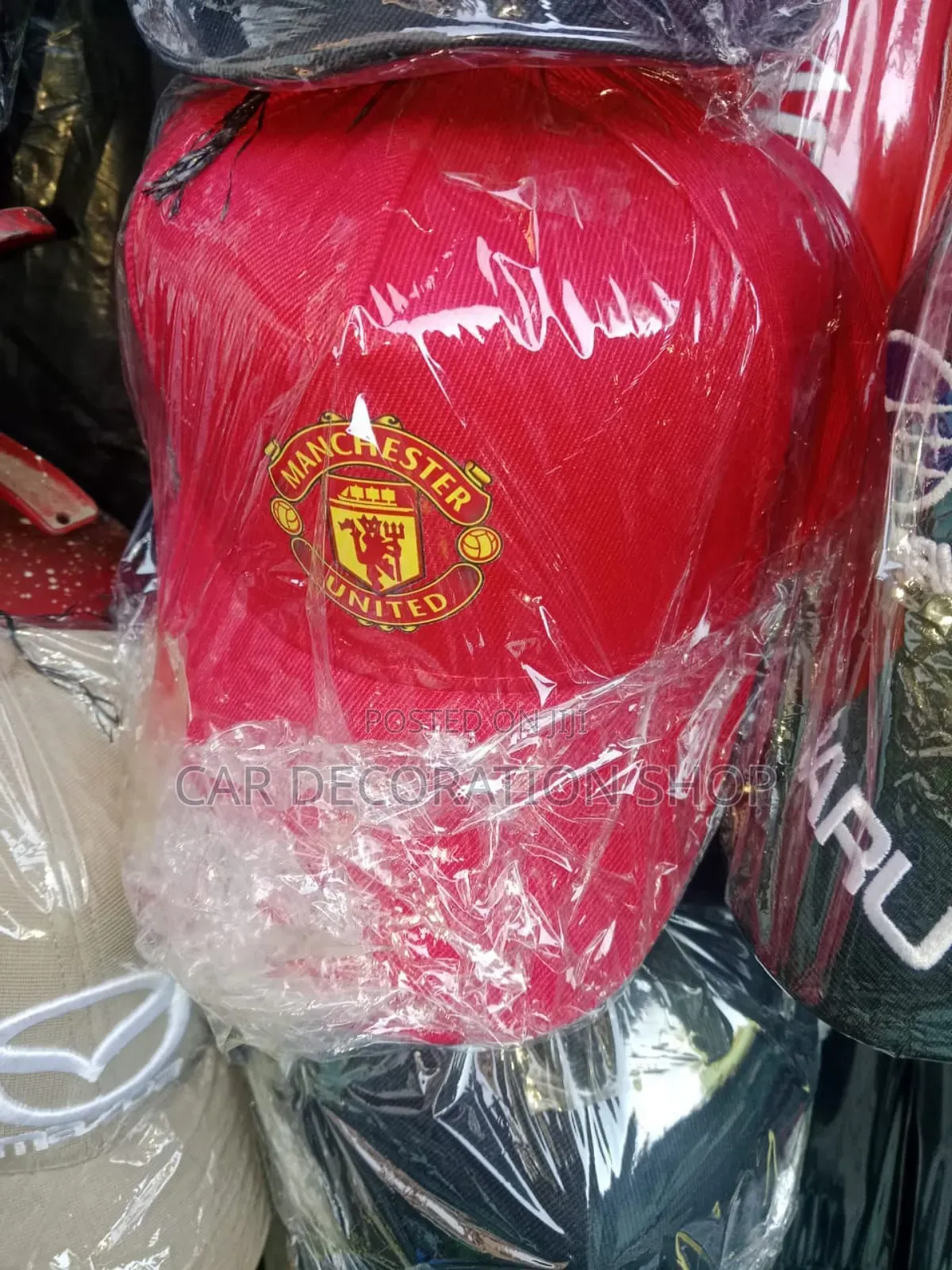 Manchester United Football Club Fan Black Cap