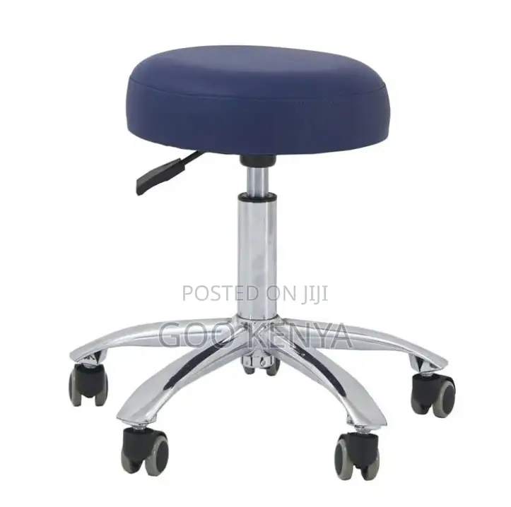Home Bar Stool; Rolling Comfortable Medical and Office Stool