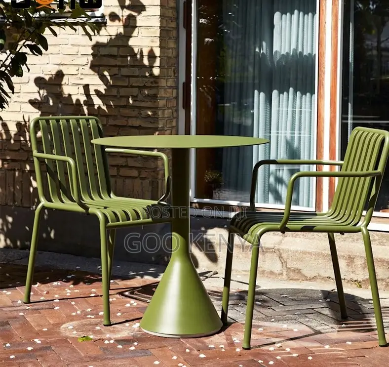 Home Chair; Modern Outdoor Garden Chair — Stackable Pp Plastic Design