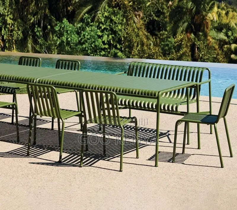 Home Chair; Modern Outdoor Garden Chair — Stackable Pp Plastic Design