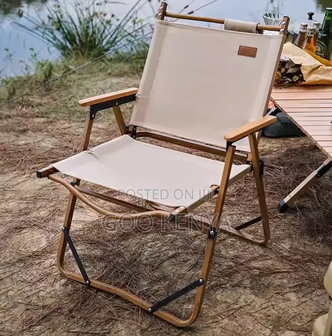 Home Chair; Portable Metal Folding Chair for Picnic and Camping