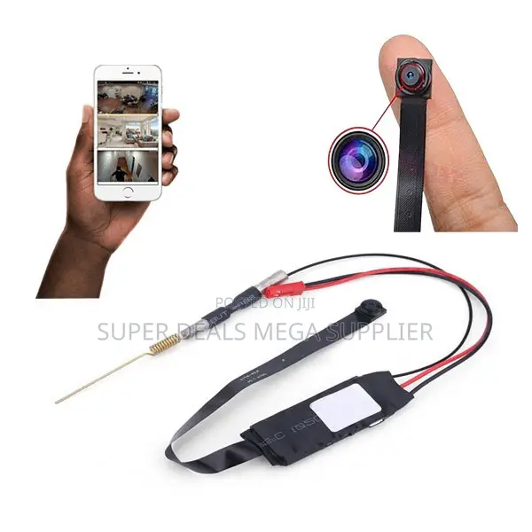 Pin Hole Wifi Nanny Camera Mini Spy Cam With Ultra Low Power Design