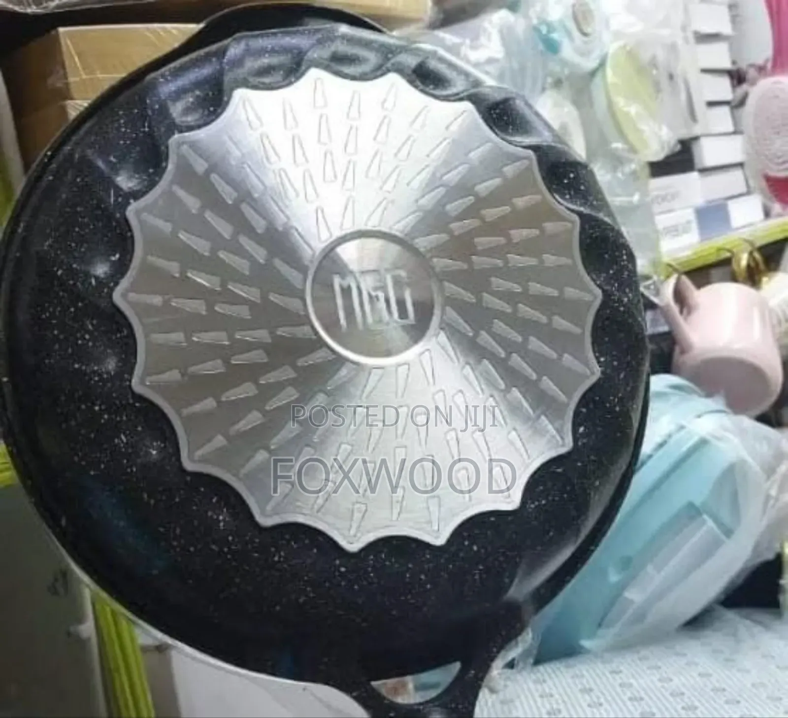 Heavy Gauge Granite Frying Pan