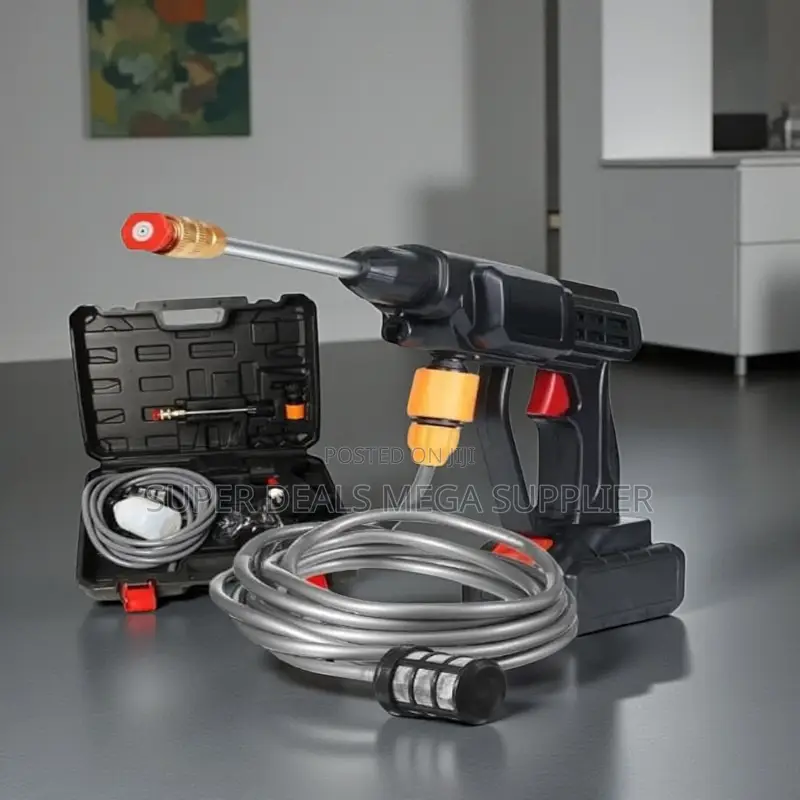 Portable High Pressure Car Washer Gun With 3 in 1 Adjustable Nozzle