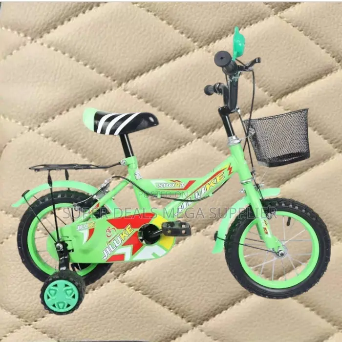 12,14,16 Inch 2-11 Years Kids Fun Cartoon Bike With Comfy Seat Basket