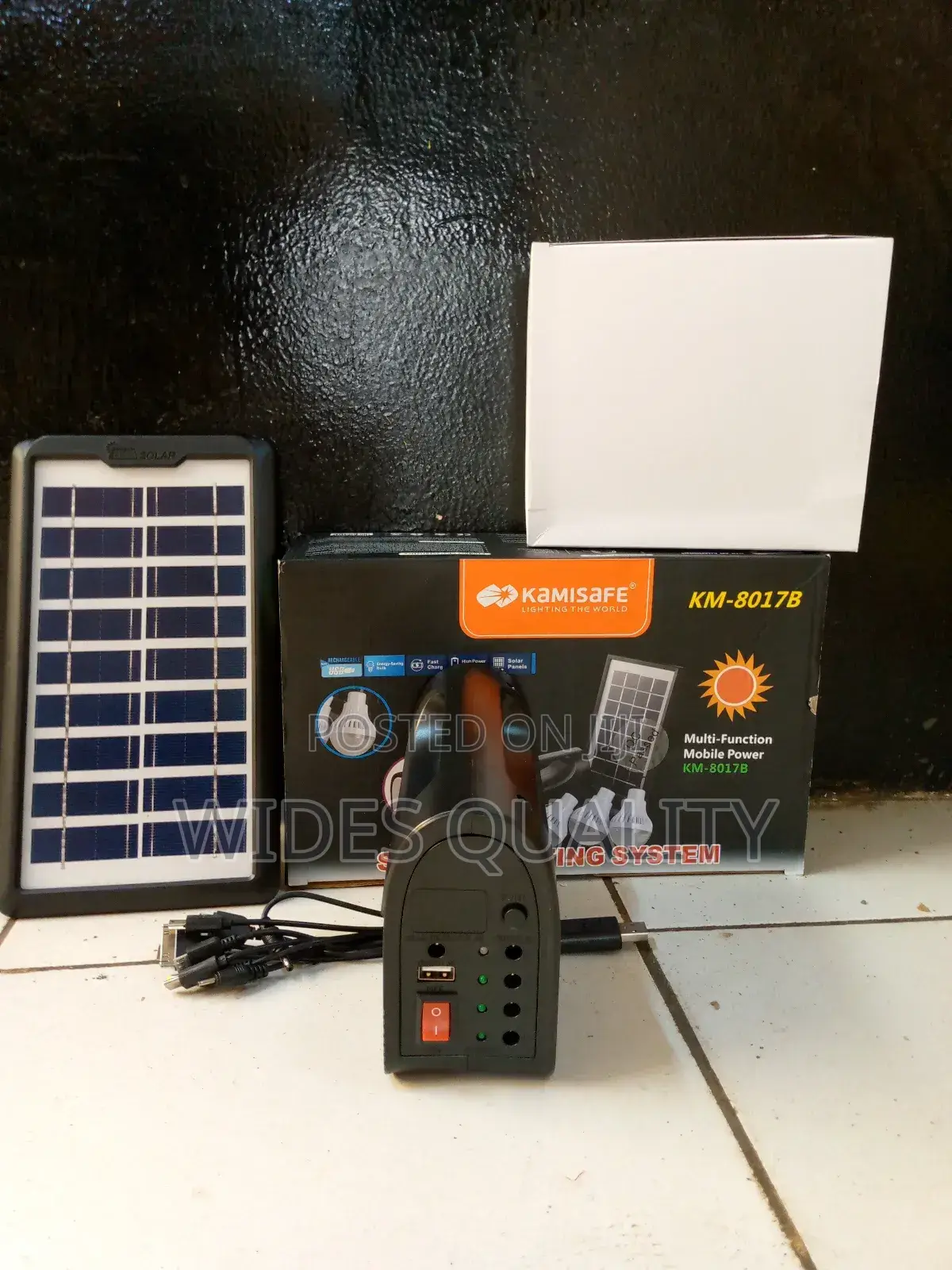 Portable Solar Home Light System. Solar System