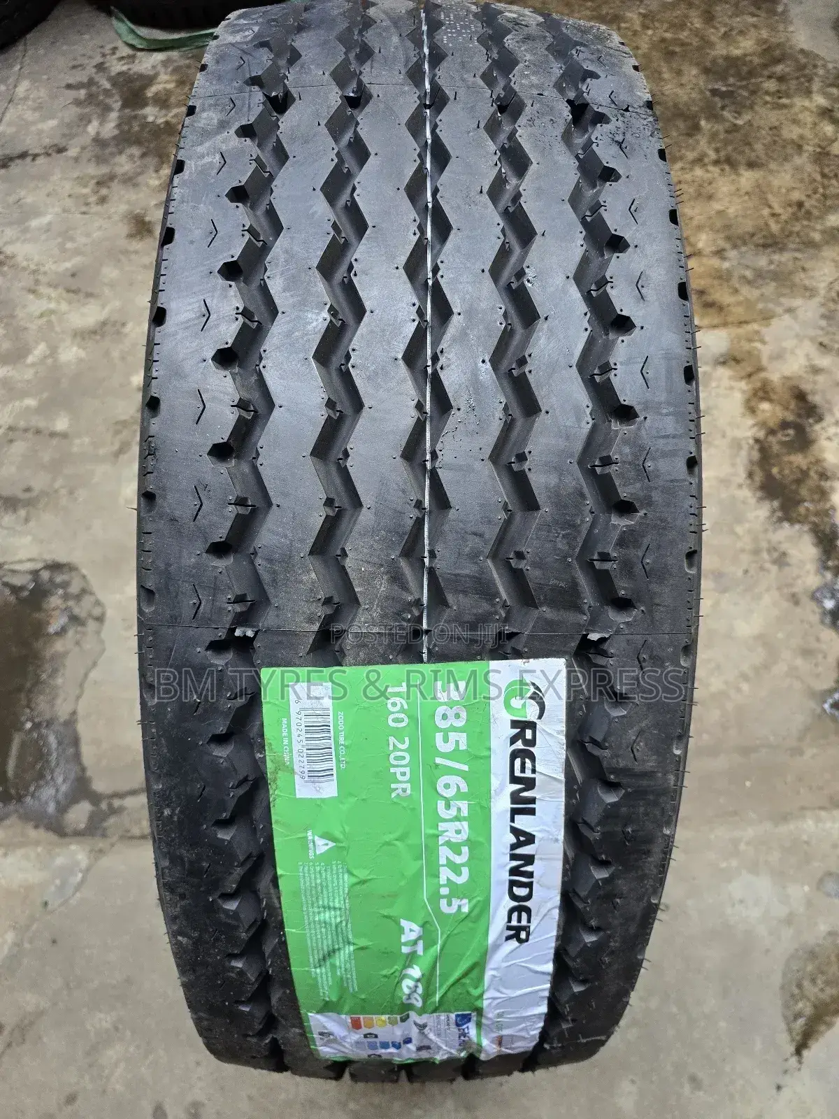 385 /65 R22. 5 Greenlander Tyres (Supersingle)