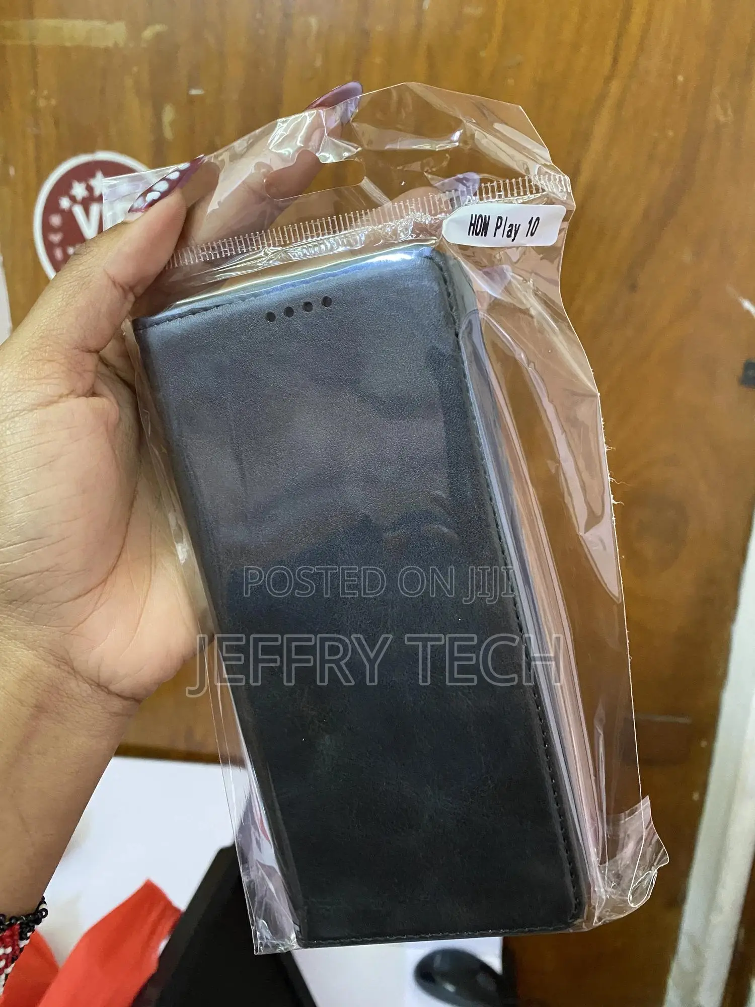 Azasert Honor 10 Play Leather Flip Case With Caed Slots