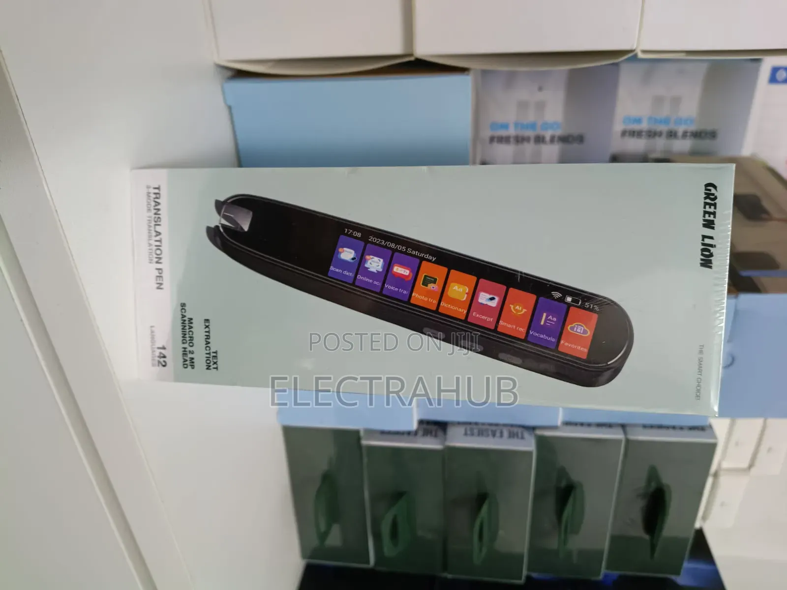Green Lion Translation Pen Brand New Sealed