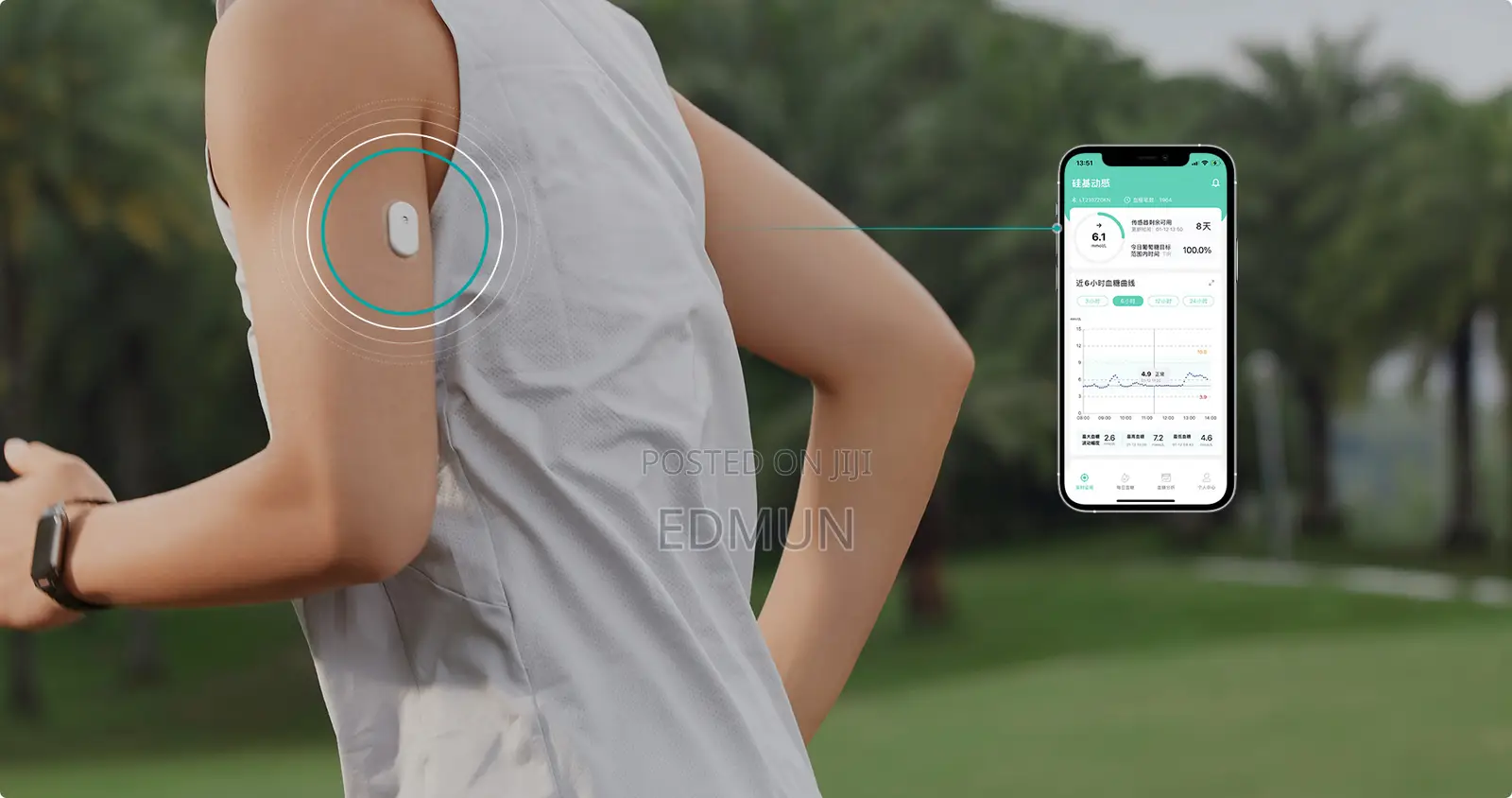 Sibionics Gs1 Continuous Glucose Monitor (Cgm) – Bluetooth App